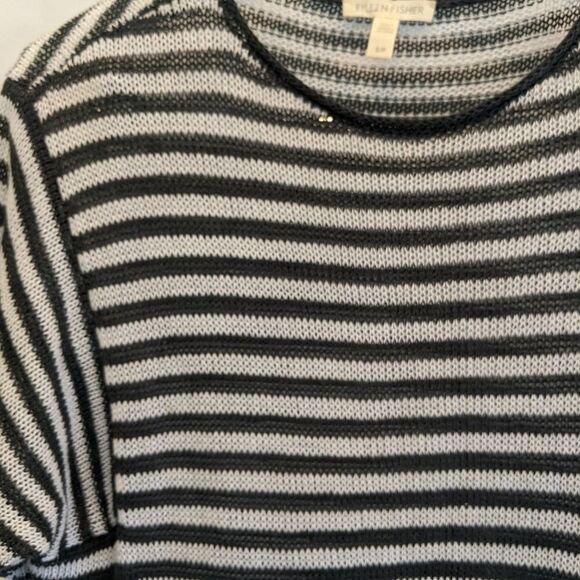 EILEEN Fisher knitted linen top size S in EUC - Picture 4 of 5